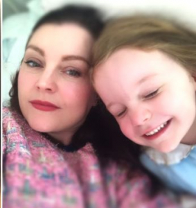Sarah and her daughter
