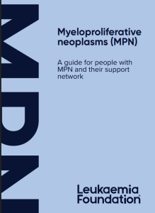 Leukaemia Foundation's 2025 booklet on MPNs
