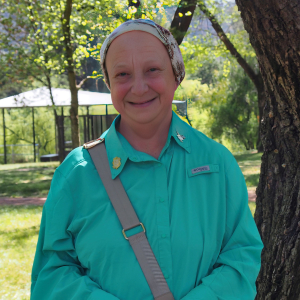 linda photo Photo of Linda at Weston Park, one year after her transplant